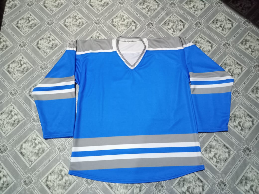 Hockey jersey – blue and white
